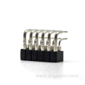 2.54mm Pitch Machined Female header Connector 12P